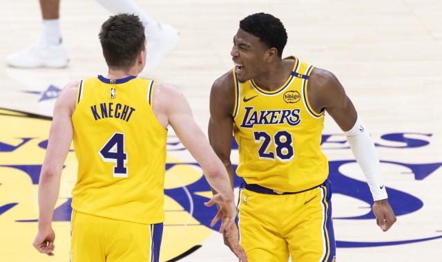 湖人或送出克内&amp;八村全力追求亨特 嘴哥&amp;库明加&amp;字母也均传出流言